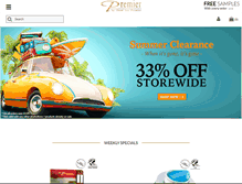 Tablet Screenshot of premier-deadsea.com